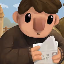 Malý človek píše článok... | Little Man Has a Day